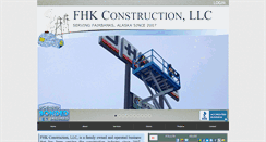 Desktop Screenshot of fhkconstruction.com